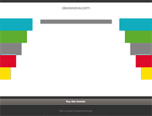 Tablet Screenshot of dexawave.com